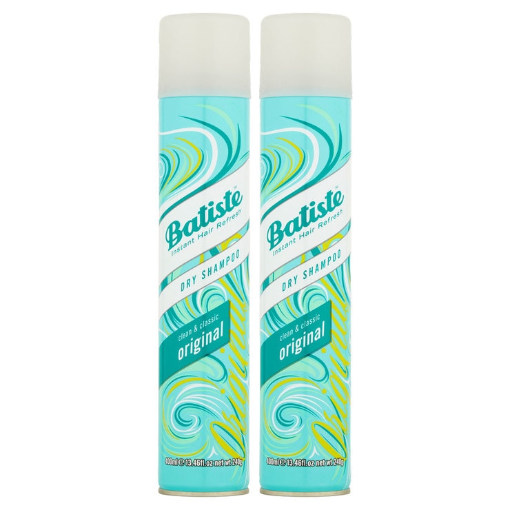 Batiste Trockenshampoo Original 2 x 400 ml