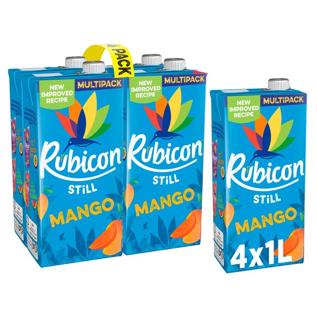 Rubicon Still Mango Juice Drink   4 x 1L