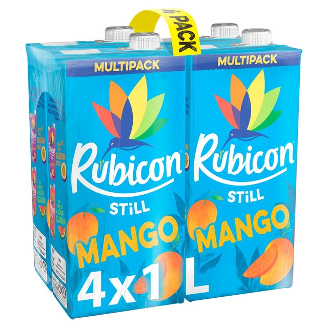 Rubicon Still Mango Juice Drink   4 x 1L GOODS M&S   