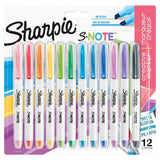 Sharpie S-Note pastel coloured highlighter pens (British brand)