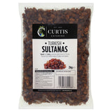 Curtis sultanas dried fruit 2kg - British product