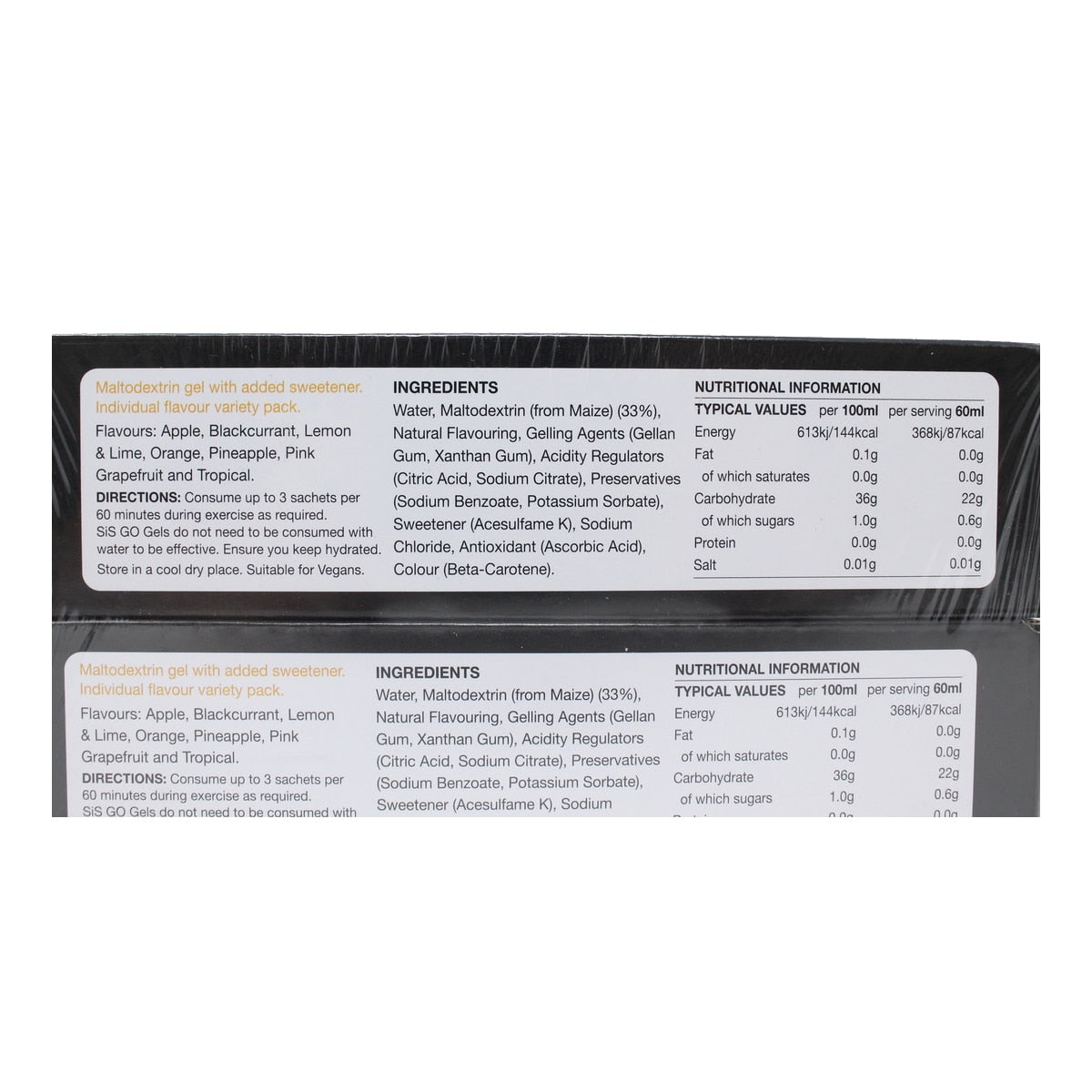 SiS Energy Gel Variety Pack 14 x 60ml (British brand)