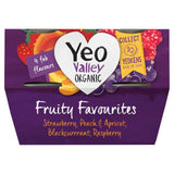 Yeo Valley Organic Fruity Favourites Yoghurts   4 x 110g GOODS M&S   