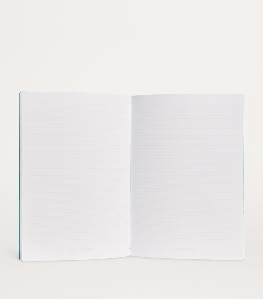 Harrods Logo A4 lined notebook, UK version