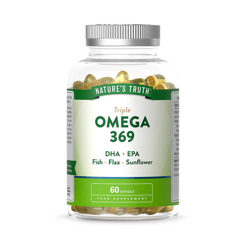 Nature's Truth Triple Omega 369 softgels 2000mg - British product