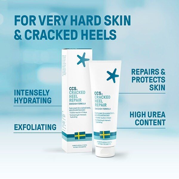 CCS Cracked Heel Repair for Cracked Heels 125 ml GOODS Superdrug   