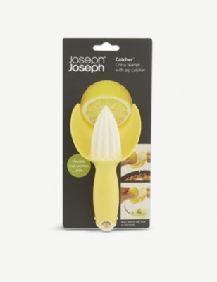 Joseph Joseph citrus fruit reamer with pip catcher, imported from the UK