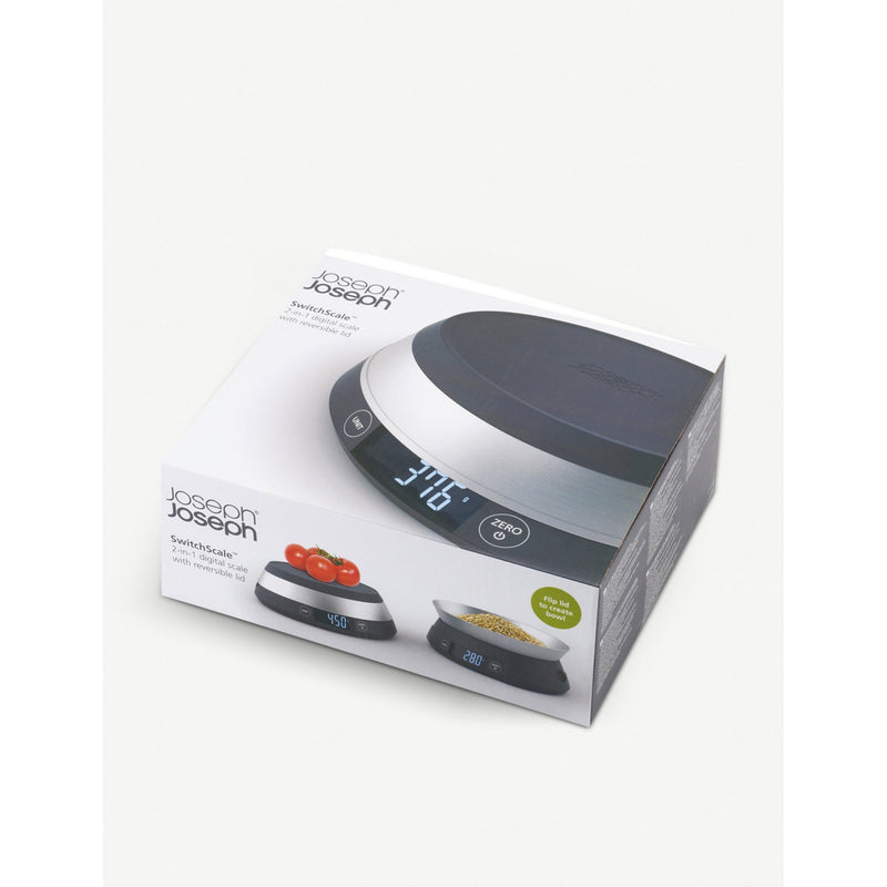 Joseph Joseph Switchscale 2-in-1 digital scales with silicone bowl, UK version