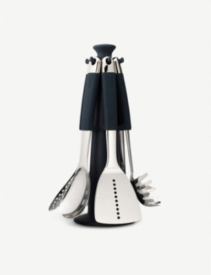 Elevate steel carousel utensil set 6 pieces, UK version
