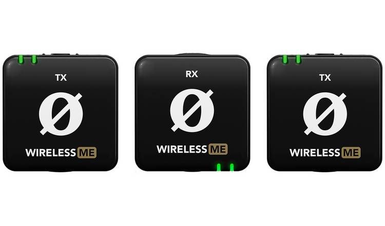 Rode Wireless ME dual microphone system black - British product