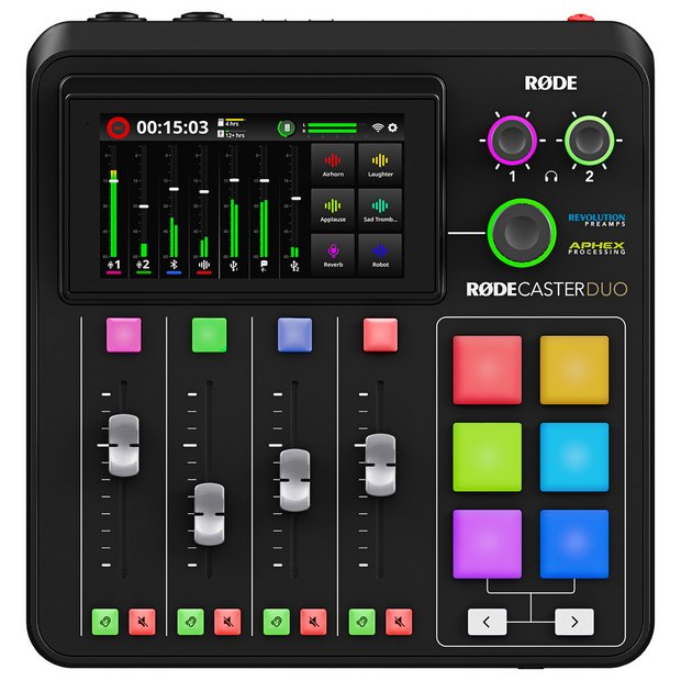 Rode RodeCaster Duo audio production studio - British product