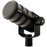 Rode PodMic dynamic broadcast microphone black - British product