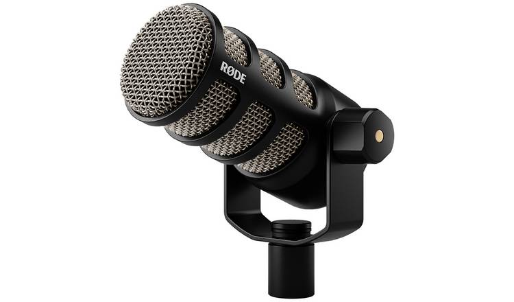 Rode PodMic dynamic broadcast microphone black - British product