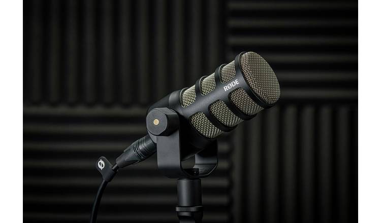 Rode PodMic dynamic broadcast microphone black - British product
