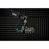 Rode PodMic dynamic broadcast microphone black - British product