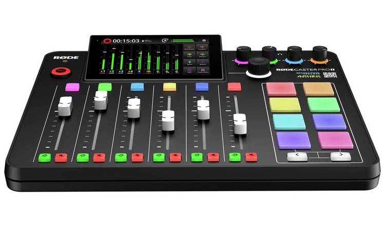 Rode RodeCaster Pro II audio production studio, imported from the UK