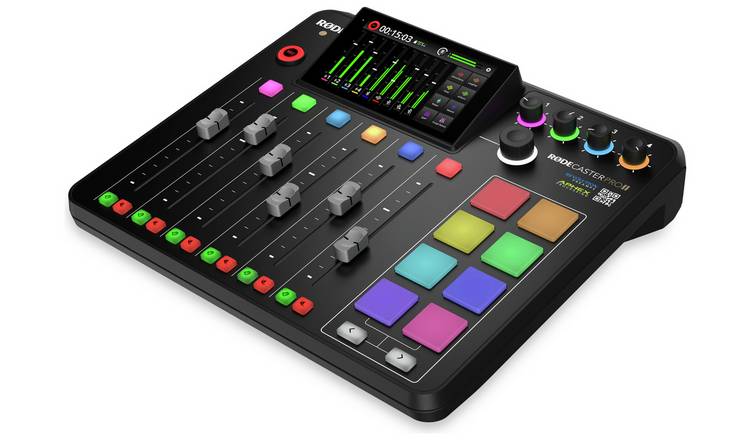 Rode RodeCaster Pro II audio production studio, imported from the UK