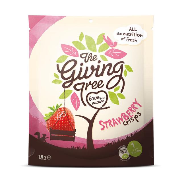 The Giving Tree Freeze Dried Strawberry Crisps   18g