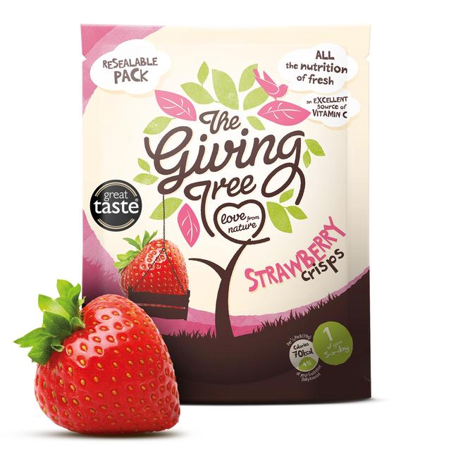 The Giving Tree Freeze Dried Strawberry Crisps   18g