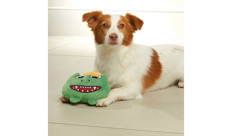 JML Chuckle Chums dinosaur dog toy (British brand)