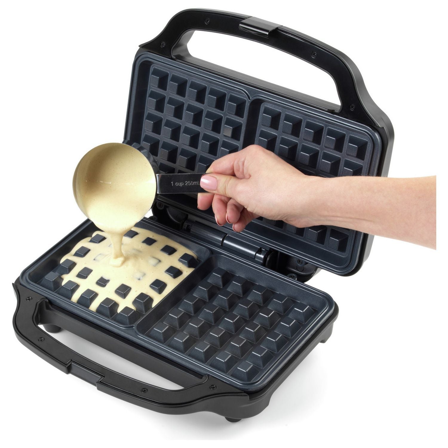 Salter Kuro XL deep fill waffle maker, imported from the UK