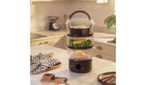 Salter Kuro 3 Tier Steamer grey, imported from the UK