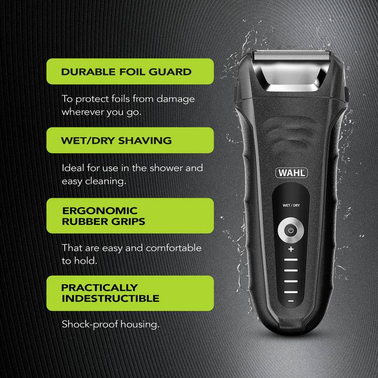 Wahl Lifeproof Plus electric shaver, imported from the UK