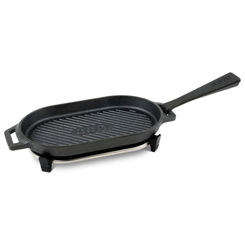 Ooni cast iron grizzler pan 17cm - British product