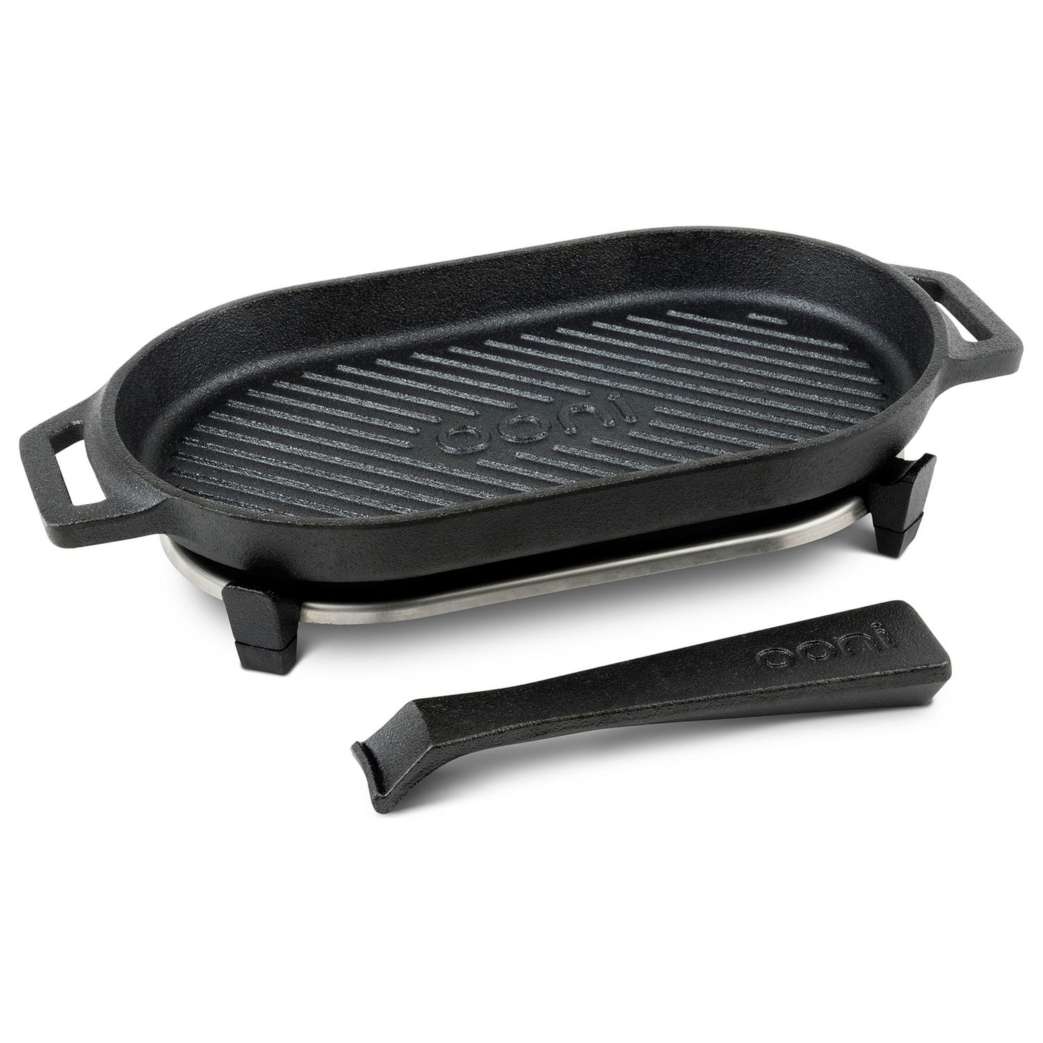 Ooni cast iron grizzler pan 17cm - British product