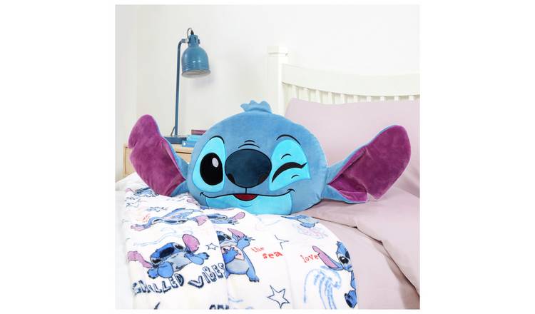 Disney Stitch shaped cushion 48x32cm (British brand)