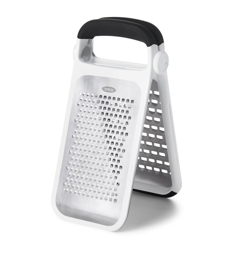 Oxo Good Grips Etched Two-Fold Grater, imported from the UK