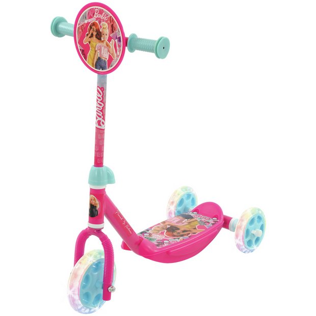 Barbie Tri-Lite 3 wheel kids scooter (British brand)