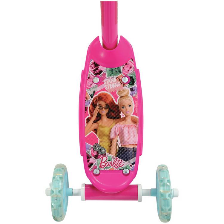 Barbie Tri-Lite 3 wheel kids scooter (British brand)