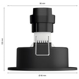 Philips Hue Centura 3-light LED spotlight white, imported from the UK