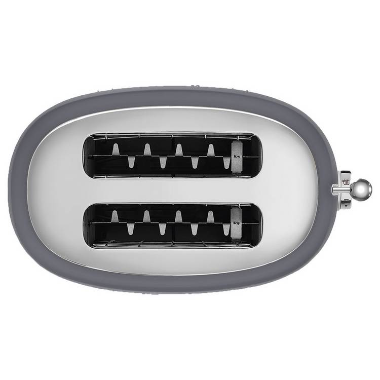 Smeg retro 2 slice toaster grey UK version