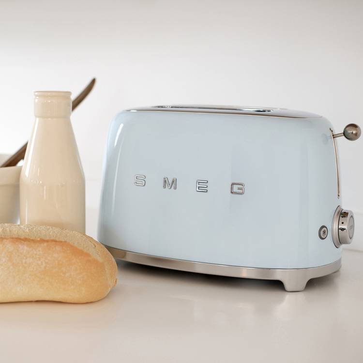 Smeg retro blue 2 slice toaster - British product