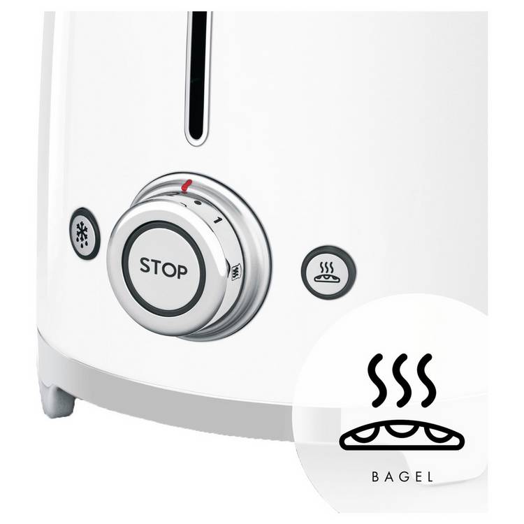 Four slice toaster white, UK version