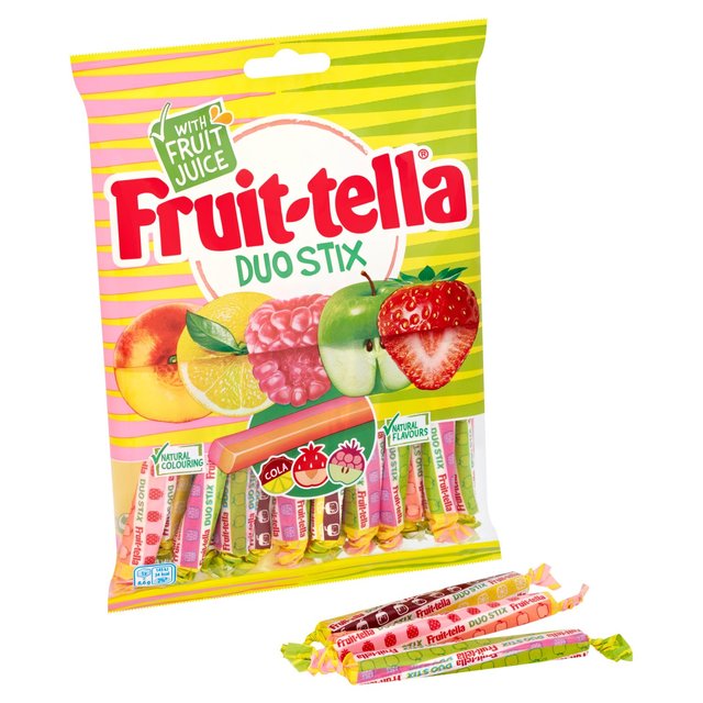 Fruittella Duo Stix Sweets Sharing Bag    160g