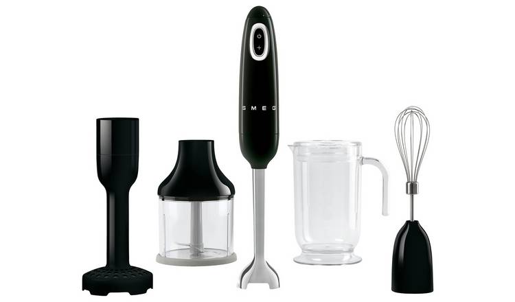 Smeg HBF22BLUK 50's Style Retro Hand Blender - Black