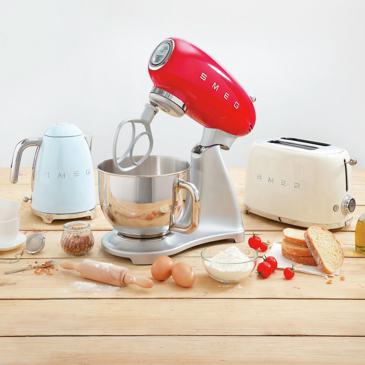 Smeg Retro Kettle blue 1.7L (British brand)