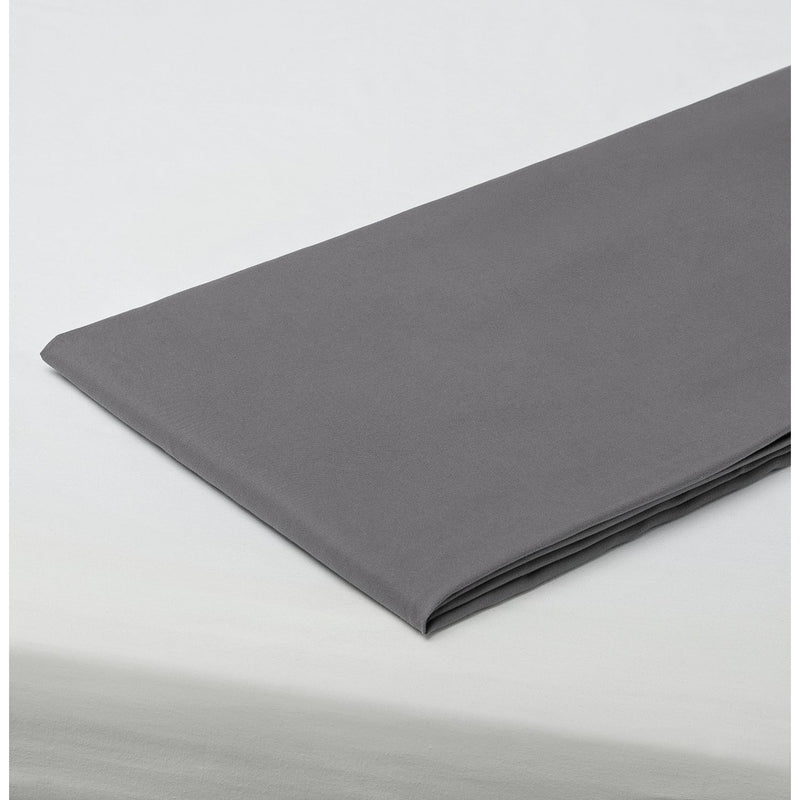 Silentnight Supersoft Plain Charcoal Fitted Sheet - Double