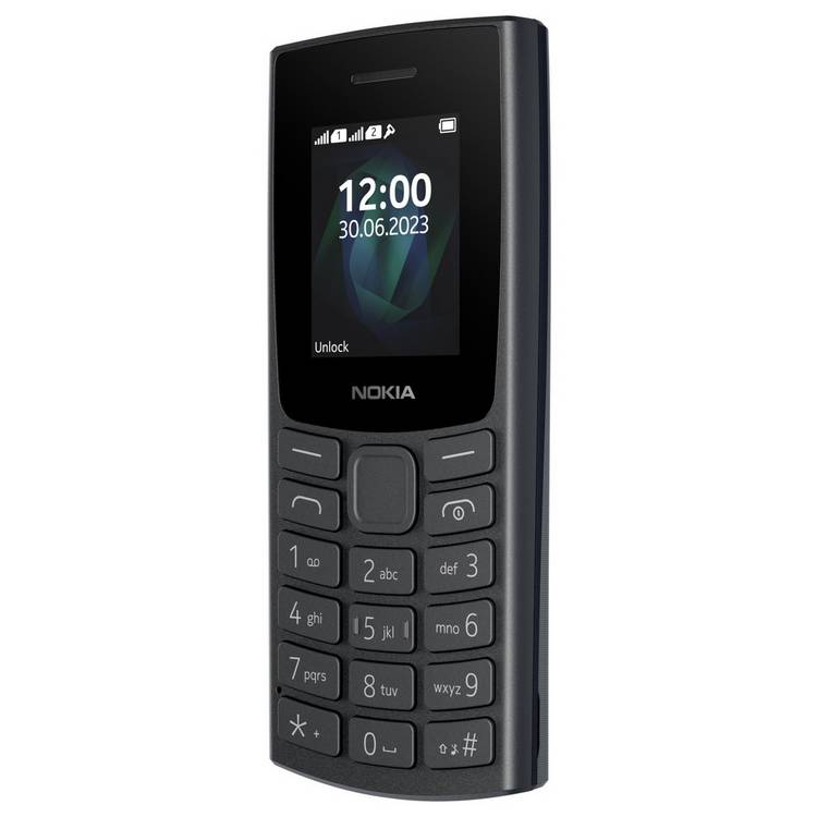 Nokia 105 mobile phone Charcoal, imported from the UK