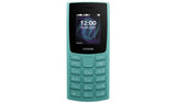 Nokia 105 mobile phone cyan (British brand)