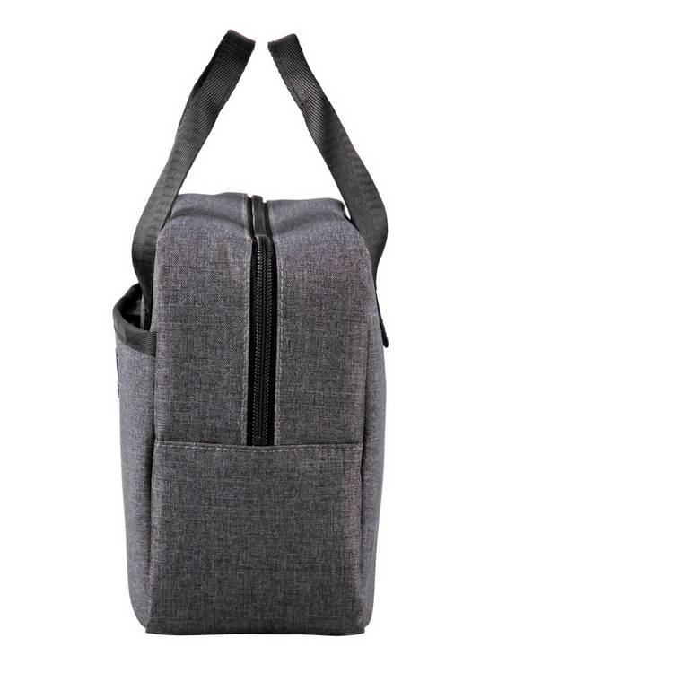 Home slate grey and black lunch bag, imported from the UK