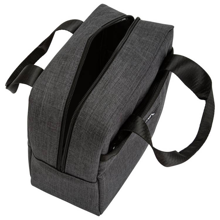 Home slate grey and black lunch bag, imported from the UK