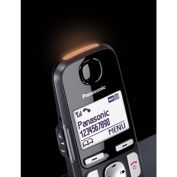 Panasonic KX-TGE820EB big button cordless phone - imported from the UK