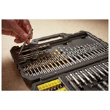Stanley 100 piece drill bits, UK version