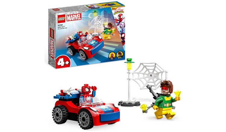 LEGO Marvel Spider-Man's Car and Doc Ock Building Toy 10789 GOODS Argos