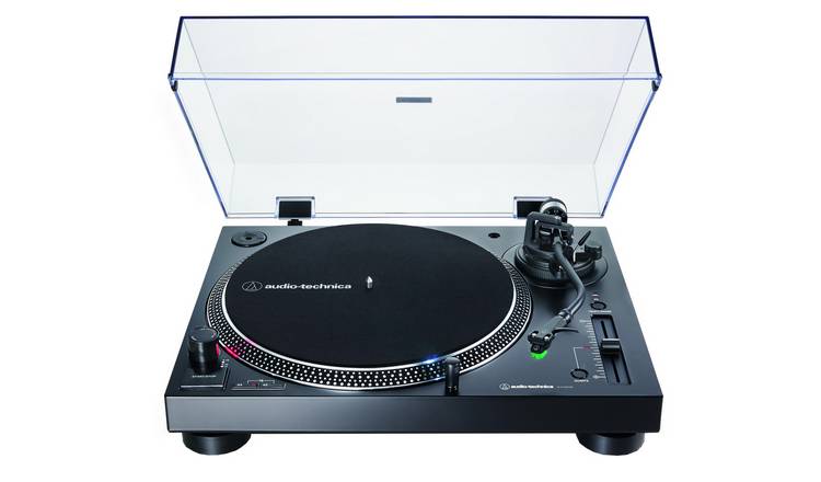 Audio-Technica direct-drive turntable black, UK version