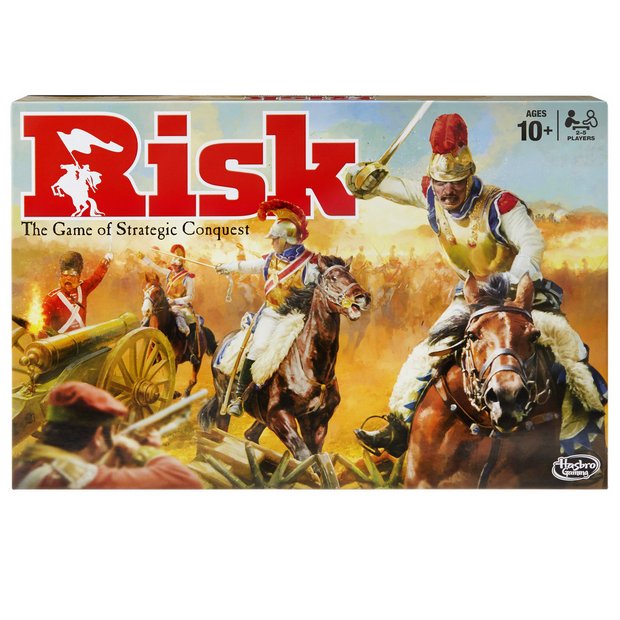 Risk strategy board game for children - British product